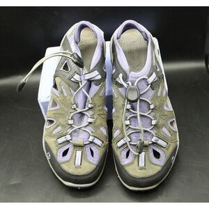 Merrell Castle Rock Women's US 9 Sandals Water Shoes Grey Purple J65252 Vibram